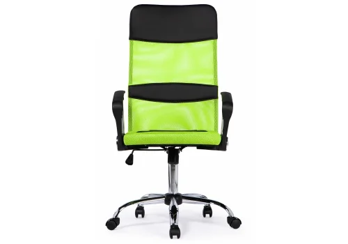 Компьютерное кресло ARANO зеленое 1488 Woodville, зелёный/ткань искусственная кожа, ножки/металл/хром, размеры - *1320***650*650 фото 5