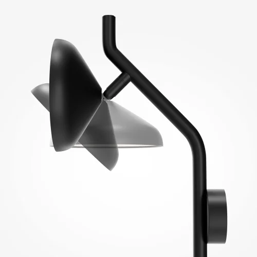 Бра с выключателем LED в розетку MOD451WL-L8B3K Vita Maytoni чёрный на 1 лампу, основание чёрное в стиле современный хай-тек для чтения в розетку фото 8