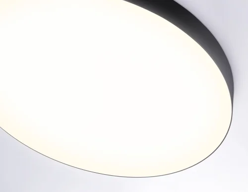 Светильник потолочный LED Air FV5541 Ambrella light чёрный 1 лампа, основание чёрное в стиле современный хай-тек  фото 5