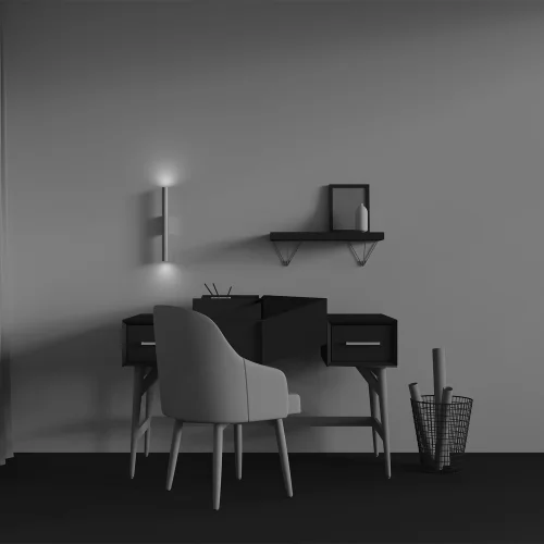 Бра LED Calipso C082WL-12W2.7K-BS Maytoni латунь на 1 лампу, основание латунь в стиле хай-тек современный фото 5