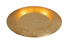 Светильник потолочный LED FOSKAL 79177/12/01 Lucide золотой 1 лампа, основание золотое в стиле современный 