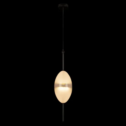 Светильник подвесной LED Venice 10223/E White LOFT IT белый 1 лампа, основание чёрное в стиле современный  фото 2