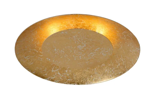 Светильник потолочный LED FOSKAL 79177/12/01 Lucide золотой 1 лампа, основание золотое в стиле модерн 