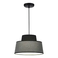 Светильник подвесной Jackie SL1354.433.01 ST-Luce серый 1 лампа, основание чёрное в стиле рустик 