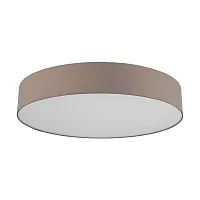 Светильник потолочный LED Romao-C 98667 Eglo коричневый белый на 1 лампу, основание коричневое в стиле современный 