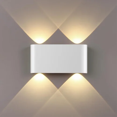 Бра Magnum 7192/4WL Odeon Light белый на 1 лампу, основание белое в стиле хай-тек Бра Magnum 7192/4WL Odeon Light белый на 1 лампу, основание белое в стиле хай-тек