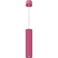 Светильник подвесной Eye 5401-NW Nowodvorski розовый 1 лампа, основание розовое в стиле минимализм трубочки