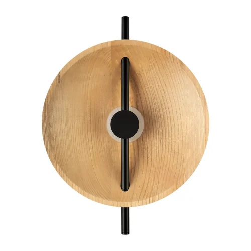 Бра LED Wood 10451W LOFT IT коричневый на 1 лампу, основание чёрное в стиле лофт современный 