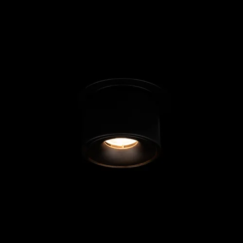 Светильник точечный LED Top 10325/A Black LOFT IT чёрный 1 лампа, основание чёрное в стиле современный хай-тек круглый фото 4