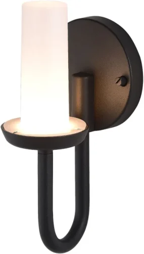 Настенный светильник LED уличный Candle SL9539.701.01 ST-Luce уличный IP54 серый на 1 лампу, плафон белый в стиле хай-тек современный LED фото 2