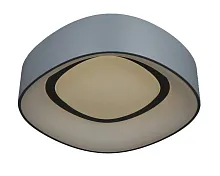 Люстра потолочная LED Enfield OML-45217-51 Omnilux белая на 1 лампа, основание серое в стиле хай-тек 
