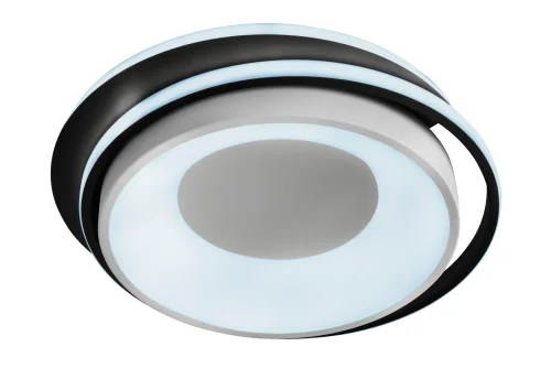 Светильник потолочный LED с пультом Summery Y9031 iLedex белый 1 лампа, основание чёрное в стиле современный хай-тек с пультом фото 3