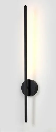 Бра LED VERDE AP L700 BLACK Crystal Lux чёрный на 1 лампу, основание чёрное в стиле хай-тек фото 2