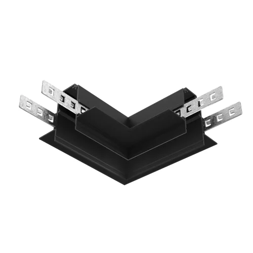 Угловой коннектор Magnetic track system TRACL034-42B-R Maytoni чёрный в стиле хай-тек современный для светильников серии Magnetic track system Exility встраиваемый exility тонкая магнитная магнитный фото 2