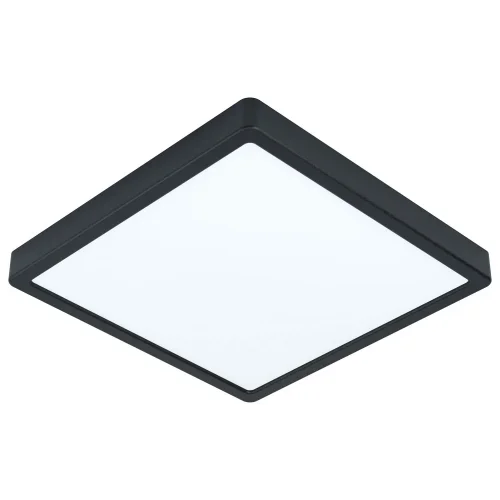 Светильник накладной LED Fueva 5 99257 Eglo белый чёрный на 1 лампу, основание чёрное в стиле современный квадратный