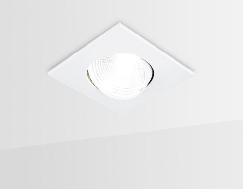 Светильник точечный LED S490 W Ambrella light белый 1 лампа, основание белое в стиле хай-тек современный  фото 2