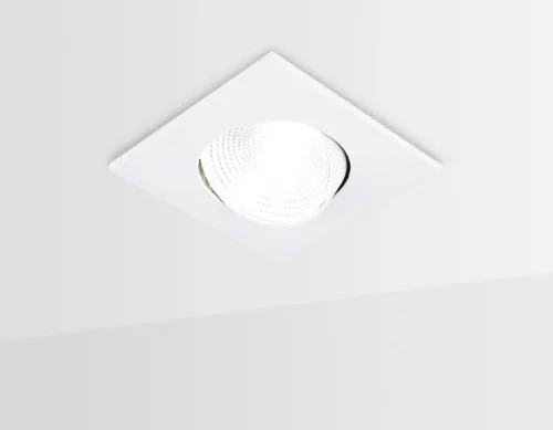 Светильник точечный LED S490 W Ambrella light белый 1 лампа, основание белое в стиле хай-тек современный  фото 2