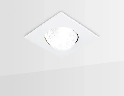 Светильник точечный LED S490 W Ambrella light белый на 1 лампу, основание белое в стиле хай-тек современный фото 2