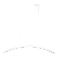 Светильник подвесной LED Harmony SL6232.513.01 ST-Luce белый на 1 лампу, основание белое в стиле минимализм 