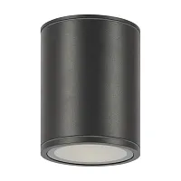 Светильник накладной LED Bar O306CL-L12GF Maytoni чёрный 1 лампа, основание чёрное в стиле модерн круглый