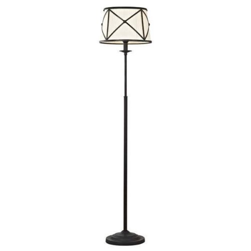 Торшер напольный  TORINO L57741.88 L'ARTE LUCE  бежевый 1 лампа, основание коричневое в стиле классический
