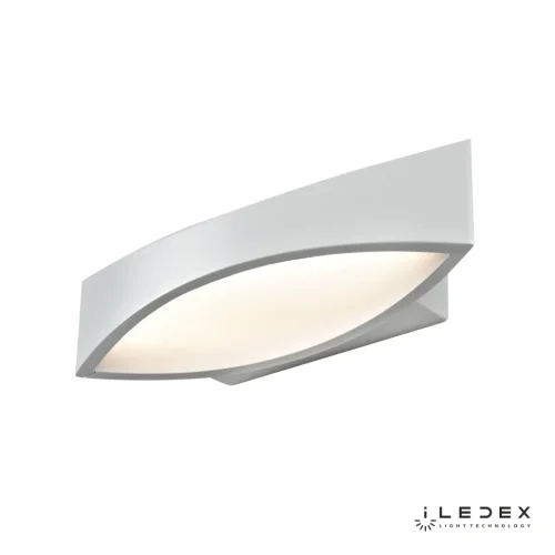Бра LED Line ZD8118-8W WH iLedex белый на 1 лампу, основание белое в стиле современный хай-тек 