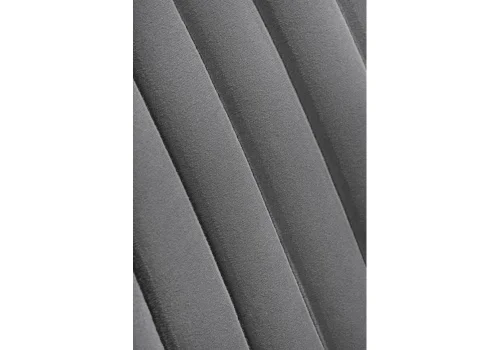 Стул на металлокаркасе Седа К темно-серый / черный 502102 Woodville, серый/велюр, ножки/металл/чёрный, размеры - ****505*570 фото 6