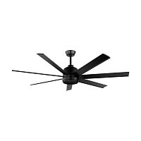 Вентилятор потолочный  Azar 60 35019 Eglo в стиле современный хай-тек, цвет основания / лопастей чёрный