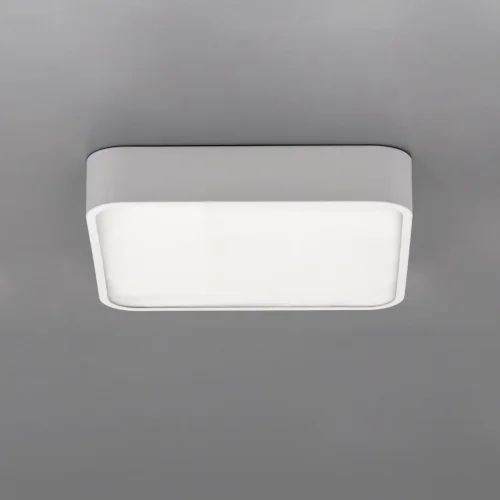 Светильник потолочный LED Купер CL724K24V0 Citilux белый 1 лампа, основание белое в стиле современный хай-тек минимализм квадраты фото 3