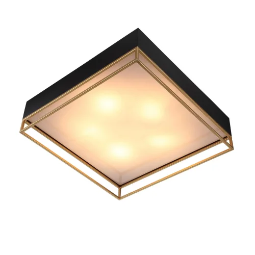 Светильник потолочный Chodo SL1127.422.05 ST-Luce белый 5 ламп, основание чёрное в стиле современный  фото 3