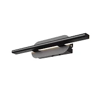 Бра LED SL1598 SL1598.041.01 ST-Luce белый на 1 лампу, основание чёрное в стиле хай-тек 