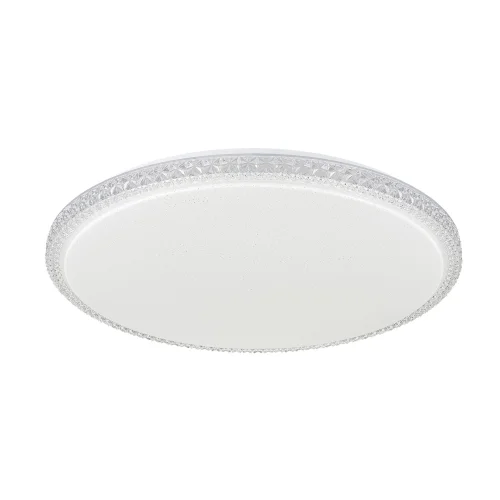 Светильник потолочный LED Kристалино слим CL715R720 Citilux белый 1 лампа, основание белое в стиле современный 