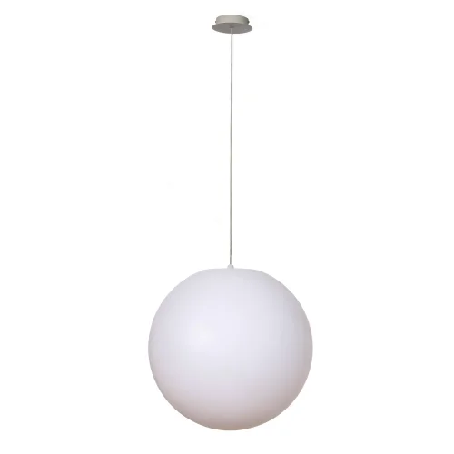 Светильник подвесной EXTERIOR 1399 Mantra белый 1 лампа, основание белое в стиле минимализм современный шар фото 2