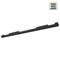 Трековый светильник LED с переключателем цветовой темперетуры Flum 359627 Novotech чёрный для шинопроводов серии Flum чёрный Трековый светильник LED с переключателем цветовой темперетуры Flum 359627 Novotech чёрный для шинопроводов серии Flum чёрный