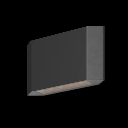 Настенный светильник уличный LED Pull O412WL-L8GF3K Maytoni уличный IP54 графит на 1 лампу, плафон графит в стиле современный хай-тек LED фото 6