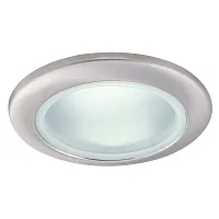 Светильник точечный AQUA A2024PL-1SS Arte Lamp матовый серебро 1 лампа, основание матовое серебро в стиле современный 