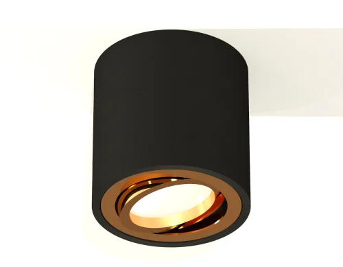 Светильник накладной Techno spot XS7532004 Ambrella light чёрный 1 лампа, основание чёрное в стиле хай-тек современный круглый фото 2