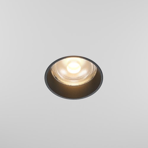 Светильник точечный LED Focus Led DL125-L12-3K-TRS-W Maytoni белый на 1 лампу, основание белое в стиле современный хай-тек круглый для затирки фото 4