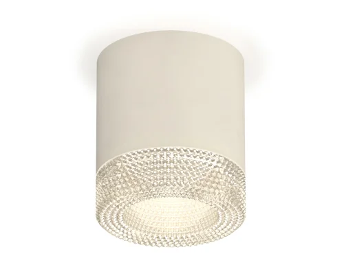 Светильник накладной XS7401020 Ambrella light белый 1 лампа, основание белое в стиле модерн хай-тек круглый