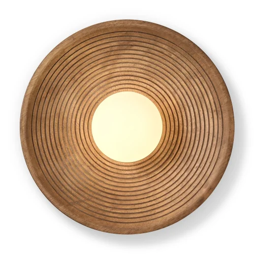 Бра Albero FR5589WL-01T1 Freya белый коричневый на 1 лампу, основание латунь в стиле современный кантри 