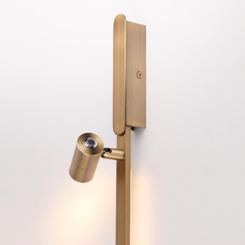 Элемент для инсталляции LED Fino Xs 7154/150S Odeon Light бронзовый на 2 лампы, основание бронзовое в стиле хай-тек фото 3