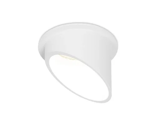 Светильник точечный TN205 Ambrella light белый на 1 лампу, основание белое в стиле современный 