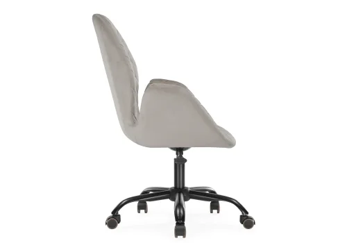 Компьютерное кресло Нерон серое  566502 Woodville, серый/велюр, ножки/металл/чёрный, размеры - *1020***630*650 фото 3