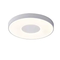 Светильник потолочный LED Coin 7560 Mantra белый 1 лампа, основание белое в стиле современный хай-тек 