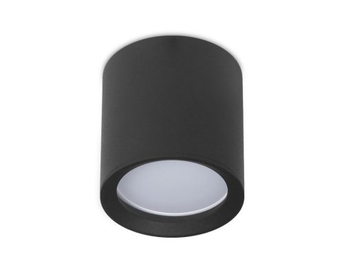 Светильник накладной TN214 Ambrella light чёрный 1 лампа, основание чёрное в стиле современный круглый фото 2
