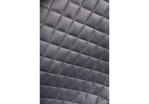 Стул на металлокаркасе Capri dark gray / wood 15133 Woodville, серый/велюр, ножки/металл/натуральный, размеры - ****440*520 фото 6