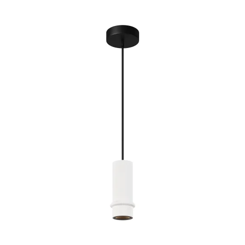 Светильник подвесной LED Pilastro MOD430PL-L5W3K1 Maytoni белый на 1 лампу, основание чёрное в стиле современный 