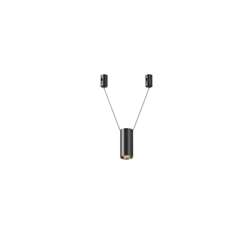 Трековый подвесой светильник Focus Led Flarity 3000K 12Вт 38° TR157-1-12W3K-B Maytoni чёрный для шинопроводов серии Magnetic trаck system Flarity чёрный