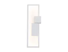 Бра LED FL5222 Ambrella light белый 1 лампа, основание белое в стиле современный хай-тек отраженный свет