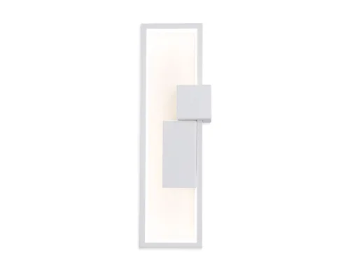 Бра LED FL5222 Ambrella light белый на 1 лампу, основание белое в стиле хай-тек современный отраженный свет